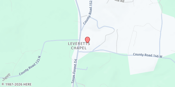 Map showing HopeRise at 8956 TX-42, Overton, TX