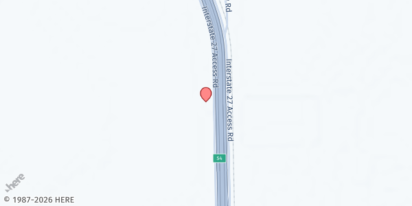 Map showing Plainview Serenity Solutions at 450 N I27, Plainview, TX