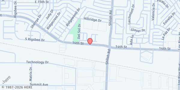 Map showing SALVATION ARMY PLANO CORPS at 3528 14TH ST, PLANO, TX