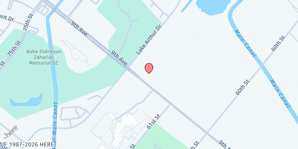 Map showing United Board of Missions - Port Arthur at 6650 9th Ave., Port Arthur, TX