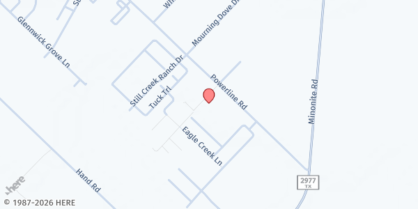 Map showing RCCG New Wine Chapel at 8000 Powerline Rd, Richmond, TX