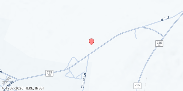 Map showing Ruben D. Saenz PCT. #4 Food Pantry at 2235 Farm to Market Rd 755, Rio Grande City, TX