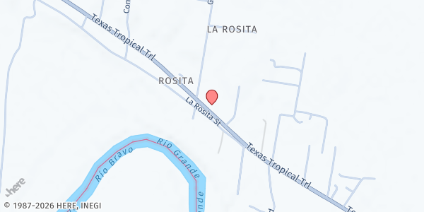 Map showing Starr County Precinct 1 Commissioner's Office at 4192 US-83, Rio Grande City, TX