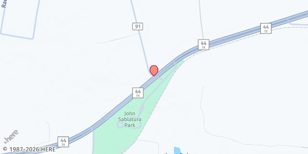 Map showing Banquete Mobile Pantry - Robstown at 91 TX-44, Robstown, TX