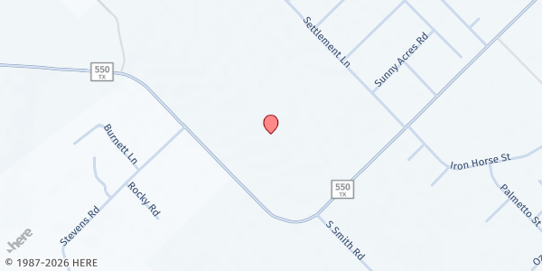 Map showing Meds & Meals Community Living Services - Rockwall at 1874 W FM 550 RD, Rockwall, TX