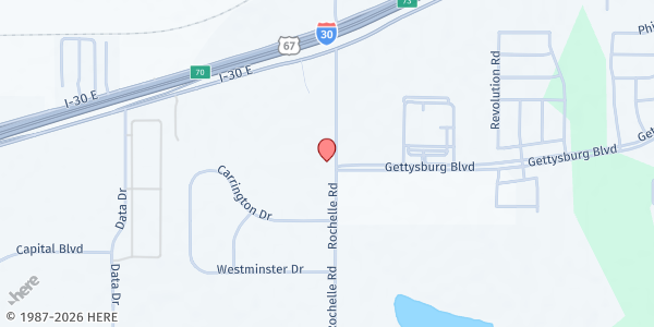 Map showing This Is Your Season Ministries - Rockwall at 3023 I-30, Rockwall, TX