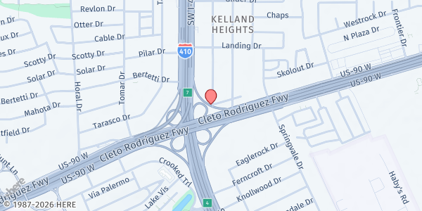 Map showing Faith Based Institute at 251 ALTITUDE DR, SAN ANTONIO, TX