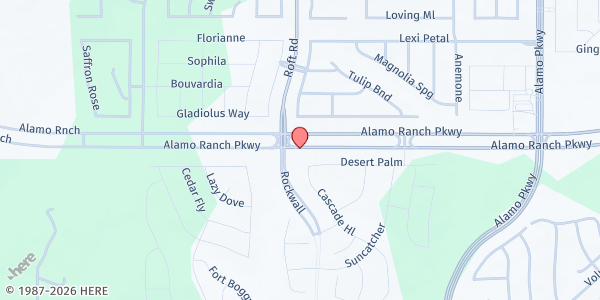 Map showing Outer West at 12280 Alamo Ranch Pkwy, SAN ANTONIO, TX