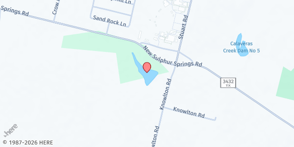 Map showing Resurrection Global Methodist Church at 7709 Knowlton Rd, San Antonio, TX