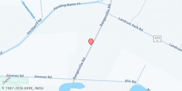 Map showing The Pantry at Rangerville at 32004 Rangerville Rd, San Benito, TX