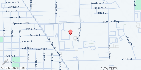 Map showing Windsor Gardens Apartments, Building A at 1620 Spencer Hwy, Bldg A, South Houston, TX