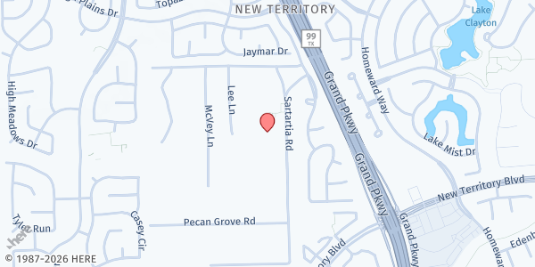 Map showing Maryam Islamic Center at 504 Sartartia Rd., Sugar Land, TX