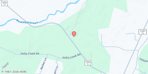 Map showing New Oak Grove Baptist Church at 3550 FM559, Texarkana, TX