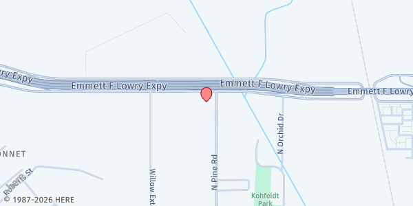 Map showing The Salvation Army - Texas City at 4801 Emmett F Lowry Expy., Texas City, TX