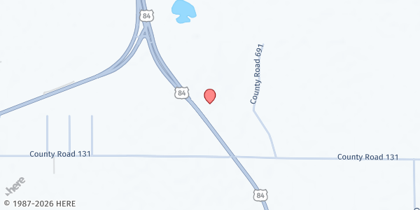 Map showing Gateway Baptist Church (Tuscola) at 3733 US Hwy. 84, Tuscola, TX