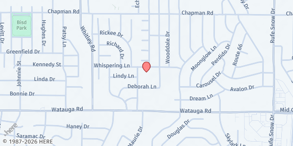 Map showing WCMM @ Grace Hardeman Elementary in Watauga at Grace Hardeman Elementary School, 6100 Whispering Lane, Watauga, TX