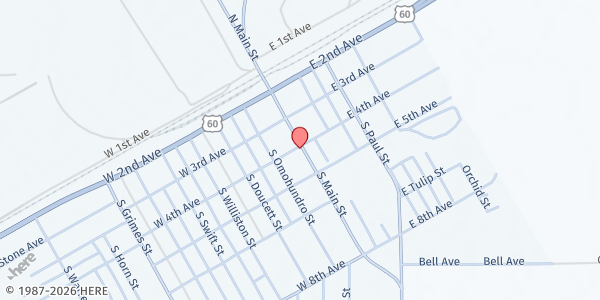 Map showing White Deer/Skellytown Lighthouse Pantry at 404 S Main, White Deer, TX