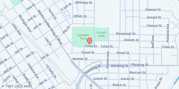 Map showing All Hands at 302 Tulsa St, Wichita Falls, TX