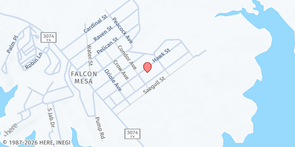 Map showing King's Way Church - Shepherd's Pantry at 508 Hawk St, Zapata, TX