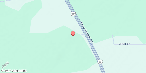 Map showing Zavalla Food Pantry at 162 Earl Miles, Zavalla, TX