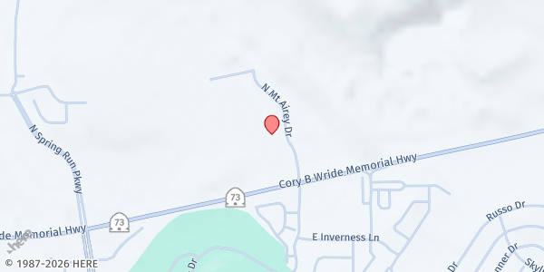Map showing Shiloh Food Pantry - Eagle Mountain at 9469 N Mount Airey Drive, Eagle Mountain, UT
