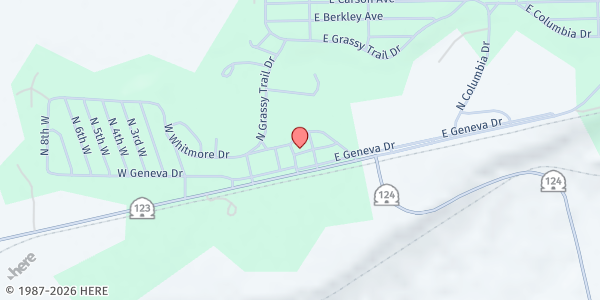 Map showing Good Shepherd Catholic Church at 201 Center St, East Carbon, UT