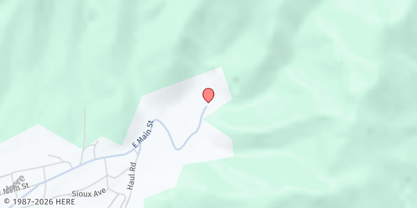 Map showing Eureka Mobile Food Pantry at 70 E Main St, Eureka, UT