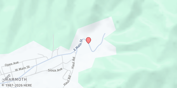 Map showing Eureka Mobile Pantry - Church of Jesus Christ of LDS at 70 E Main St., Eureka, UT