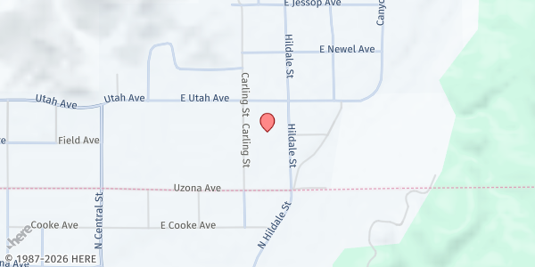 Map showing Cherish Families - Hildale at 745 Hildale St, Hildale, UT