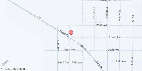 Map showing Hildale CSFP Site (located in The Innovation Center) at 945 Box Elder St, Hildale, UT