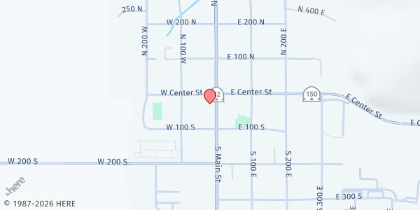 Map showing Community Action Services - Kamas at 30 S Main St, Kamas, UT