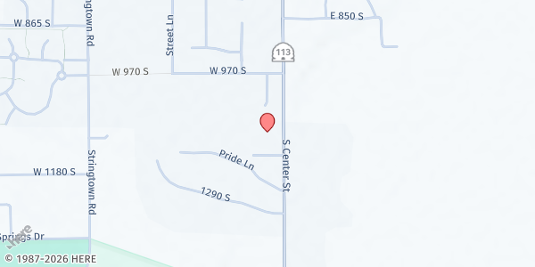 Map showing The Church of Jesus Christ of Latter-day Saints - Midway at 1102 S Center St, Midway, UT