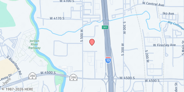 Map showing Calvary Salt Lake at 460 Century Dr W, Murray, UT