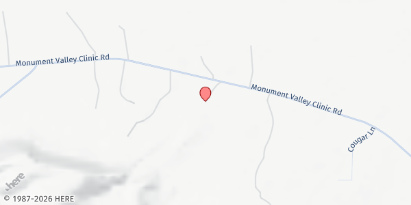 Map showing Transitions Pantry - Monument Valley at Road 4 House 12, Oljato-Monument Valley, UT