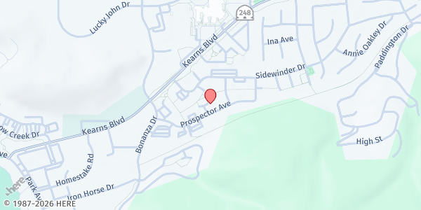 Map showing Park City Community Foundation at 1918 Prospector Ave, Park City, UT