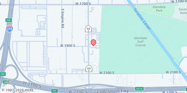 Map showing Eagle Ranch Ministries - Main Location at 1899 S Redwood Rd., Salt Lake City, UT