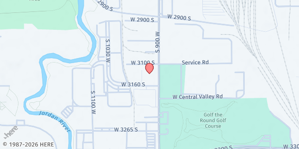 Map showing Utah Food Bank - South Salt Lake at 3150 S. 900 W., South Salt Lake, UT