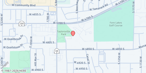 Map showing Taylorsville Food Pantry at 4775 Plymouth View Dr, Taylorsville, UT