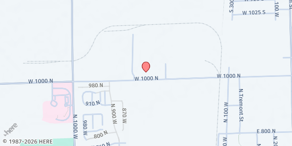 Map showing Bear River Valley Senior Center at 510 W 1000 N, Tremonton, UT