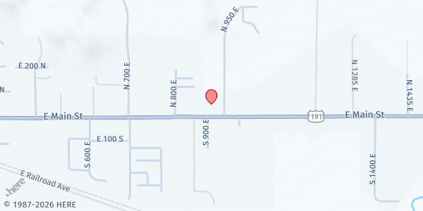 Map showing The Church of Jesus Christ of Latter-day Saints - Wellington at 935 E Main St, Wellington, UT