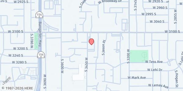 Map showing The Church of Jesus Christ of Latter-day Saints - West Valley City at 3175 S 3450 W, West Valley City, UT
