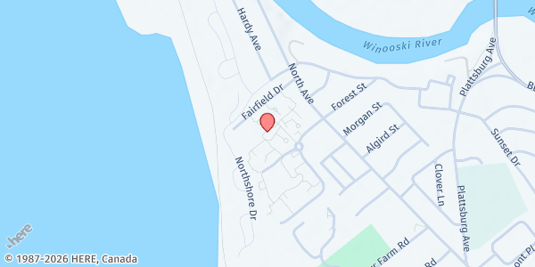 Map showing Northgate Residents Ownership Corporation at 275 Northgate Road, Burlington, VT