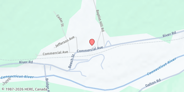 Map showing Gilman Senior Center at 19 Parrish st, Gilman, VT
