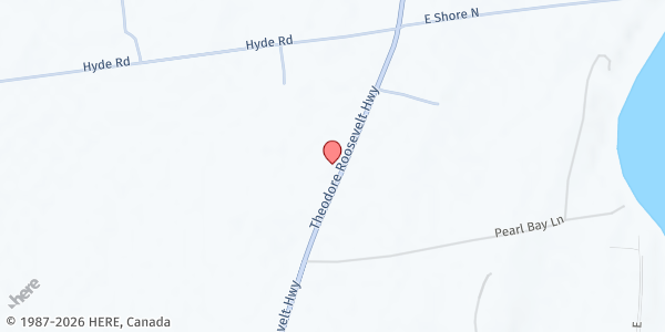 Map showing Champlain Islands Food Shelf at 185 U.S. Rte 2, Grand Isle, VT