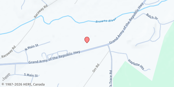 Map showing Good Shepherd Lutheran Church at 273 VT-15, Jericho, VT