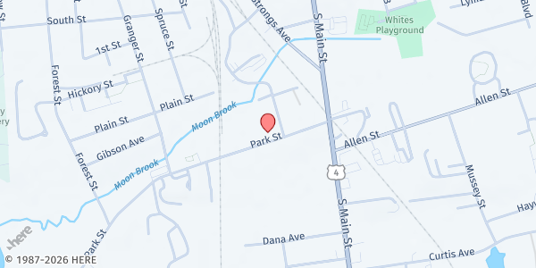 Map showing Open Door Mission - Rutland at 31 Park Street, Rutland, VT