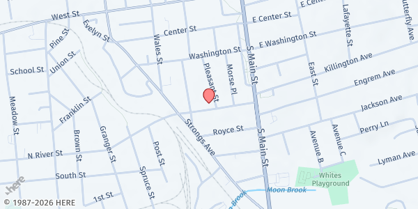 Map showing RCPCC - 61 Pleasant St at 61 Pleasant St, Rutland, VT