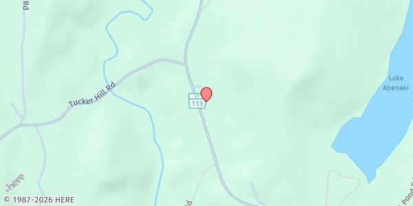 Map showing Thetford Food Shelf at 3910 Vt. Route 113, Thetford Center, VT