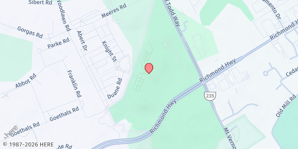 Map showing Arcadia Mobile Market - Richmond Highway at 9000 Richmond Highway, Alexandria, VA