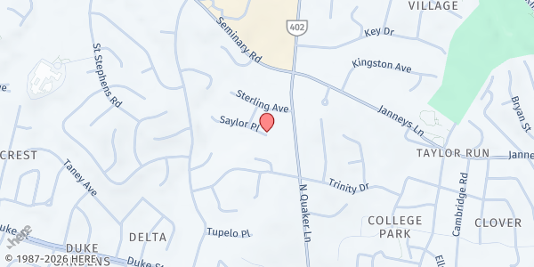 Map showing Hunger Free Alexandria at , Alexandria, VA